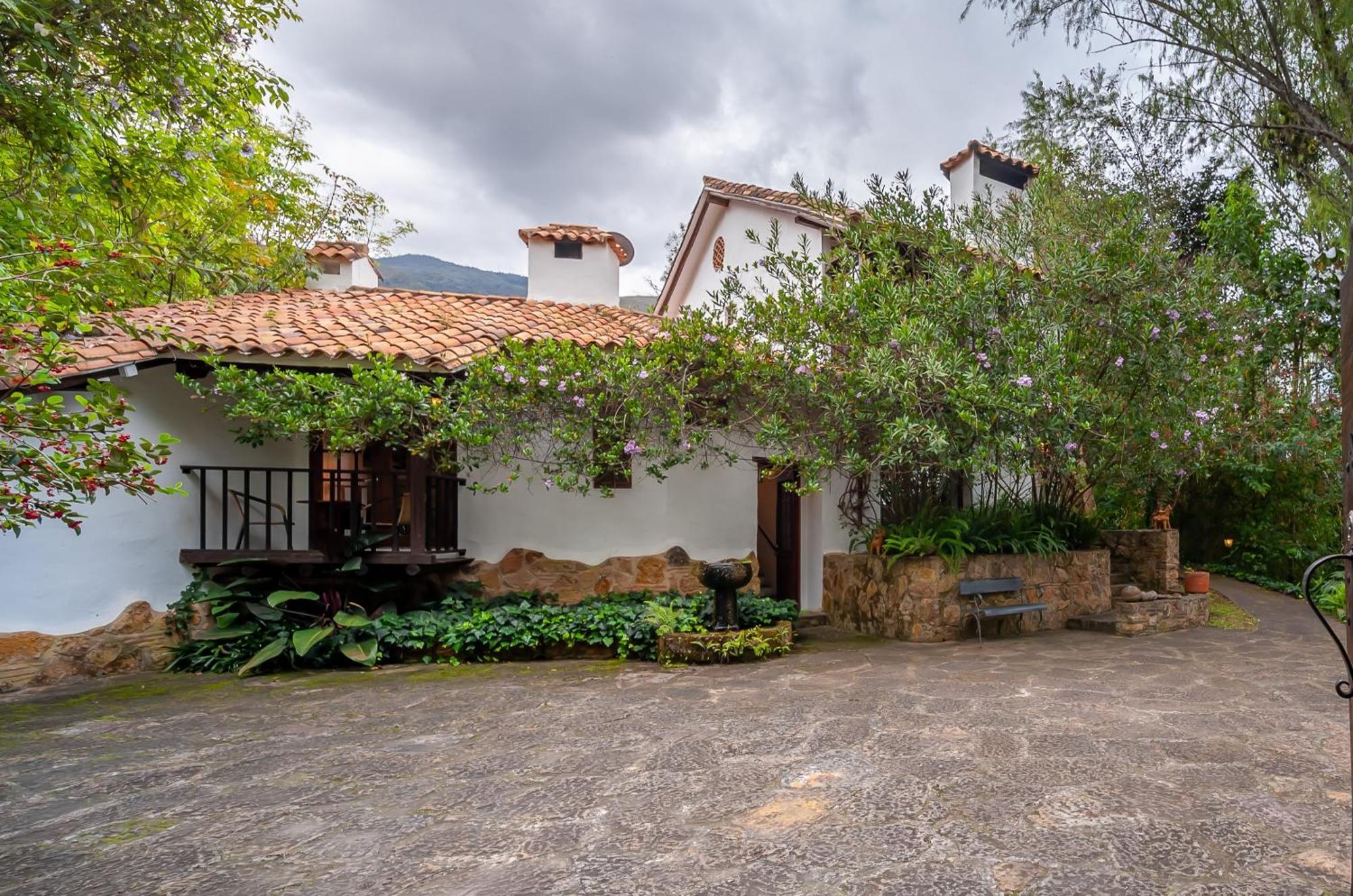 Casa De Las Aguas Villa de Leyva Exterior foto