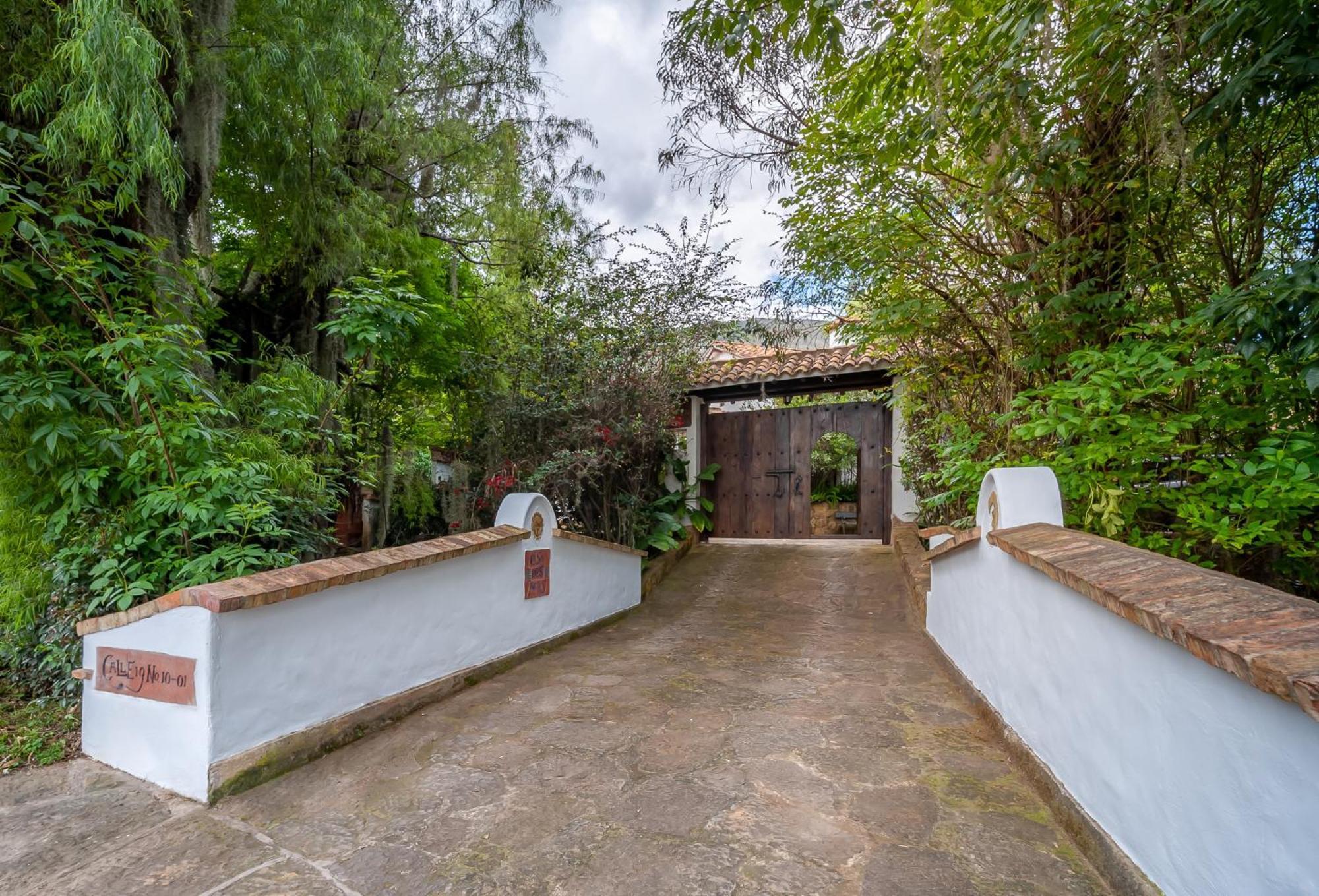 Casa De Las Aguas Villa de Leyva Exterior foto